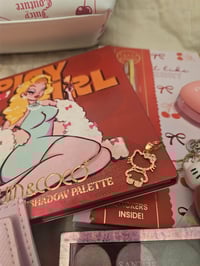 Image 9 of Sashas Custom RESERVED Juicy Couture Cherry On Top Tote Makeup Bundle Featuring Hello Kitty 