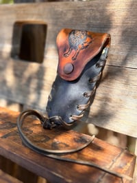 Image 3 of Original Tom Fugle Lion Leather Knife Case