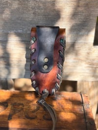 Image 4 of Original Tom Fugle Lion Leather Knife Case