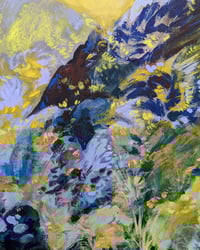 Image 2 of Blue Meadow in Autumn (original)