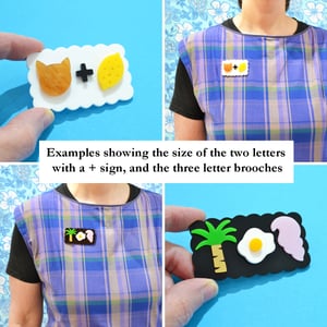 Image of Make Your Own Secret Code Necklace or Brooch