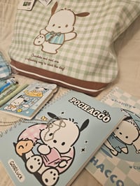 Image 2 of Pochacco Chocolate and Mint Tote Bag Bundle 