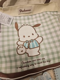 Image 4 of Pochacco Chocolate and Mint Tote Bag Bundle 