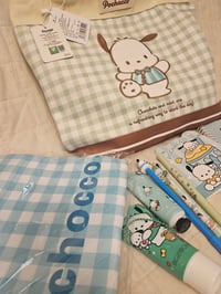 Image 6 of Pochacco Chocolate and Mint Tote Bag Bundle 