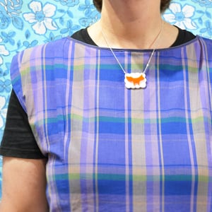 Image of Individual Letter Secret Code Necklaces or Brooches