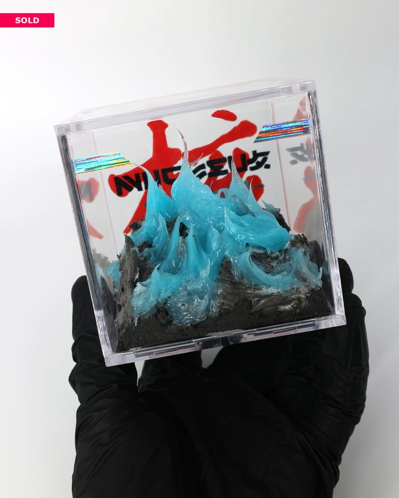Image of "NUCLEUS 核" - Original CUBE painting #021