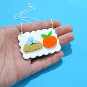 Image of Yes No Maybe Secret Code Necklace or Brooch