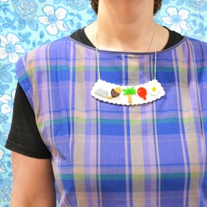 Image of Yes No Maybe Secret Code Necklace or Brooch