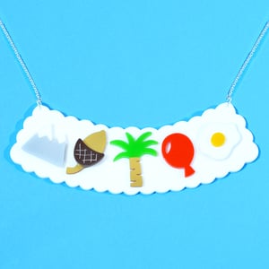 Image of Yes No Maybe Secret Code Necklace or Brooch