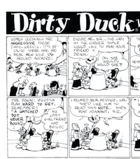 Image 2 of Bobby London's DIRTY DUCK Limited *SIGNED* Print - Black & White