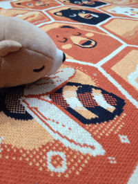 Image 3 of Honey Bear Woven Blanket (King)