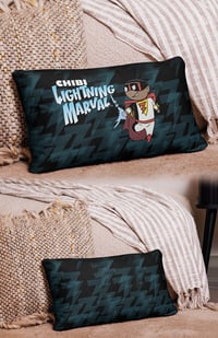 Image 1 of Chibi Lightning Marval 12x20 Pillow