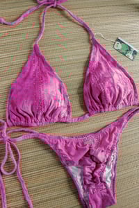 Image 3 of ♲ Peony Bikini Set - 2XL Top / XL Bottom