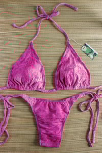 Image 2 of ♲ Peony Bikini Set - 2XL Top / XL Bottom