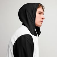 Image 5 of Two Tone Zip-Up Windbreaker