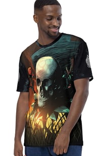 Image 4 of Death Flower All-Over Print T-Shirt