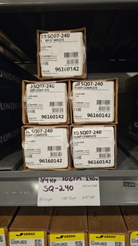 Image 2 of Grundfos SQ-240 3/4Hp 10gpm 3" Pump