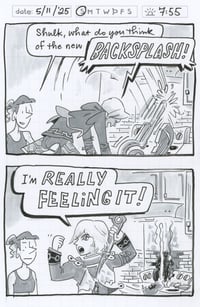 NEW! Daily Comic May 11: Shulk BACKSPLASH