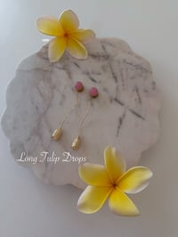 Image 2 of Pink Opal Plug Custom (8mm & 10mm ONLY)