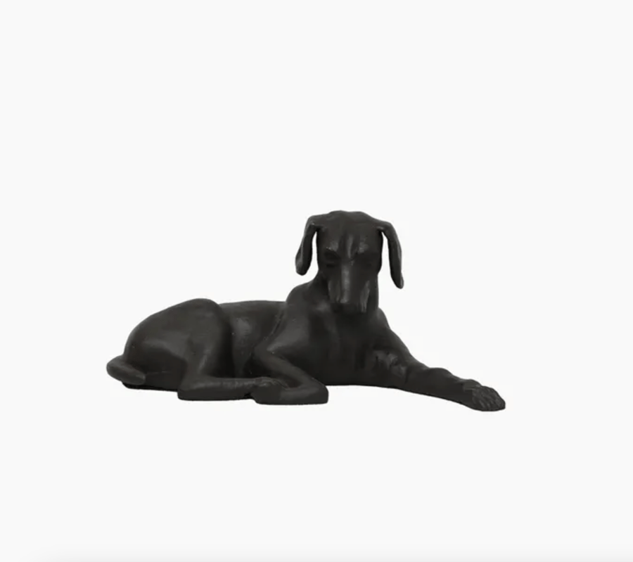 Image of Laying Dog Doorstop