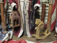 Image 4 of #1.. Olde Americana Santa ~ Wool~ Horse~
