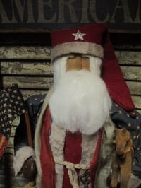 Image 2 of #2... Olde Liberty Santa ~ Horse ~ Patriotic ~