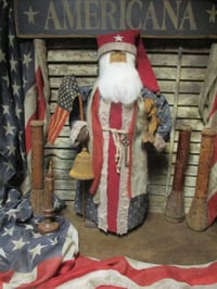 Image 1 of #2... Olde Liberty Santa ~ Horse ~ Patriotic ~