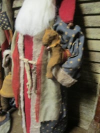 Image 3 of #2... Olde Liberty Santa ~ Horse ~ Patriotic ~