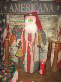 Image 4 of #2... Olde Liberty Santa ~ Horse ~ Patriotic ~