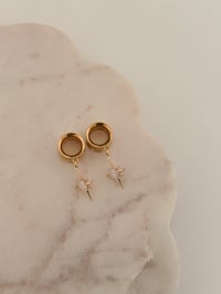 Image 1 of Starburst Dangles (Gold)