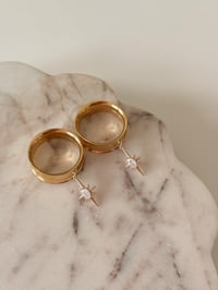 Image 2 of Starburst Dangles (Gold)