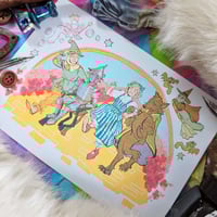 Image 2 of OFF TO SEE THE WIZARD! RISO PRINT