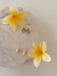 Image 1 of Long Tulip Drops (Gold)