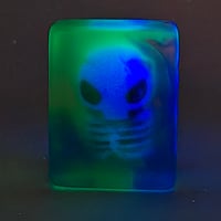 Image 3 of Skelly worry stone- rainbow 