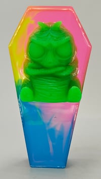 Image 1 of Large green Gus coffin inclusion 