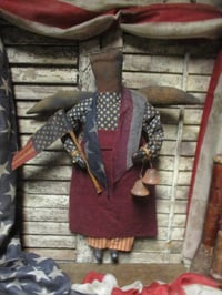 Image 1 of #6... Olde Miss Liberty ~ Angel~ 19 inches tall!