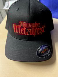 MILWAUKEE METAL FEST Embroidered hat (Red logo)