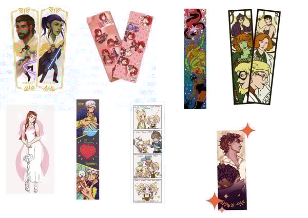 Image of ZINE YARD SALE: Bookmarks