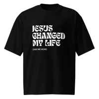 Jesus Changed My Life Heavyweight TShirt