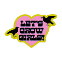 Image 1 of Let's Crow Girls Sticker