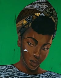 Lady in Headwrap