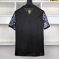 Image 4 of Brazil National Team Black Soccer Jersey  24-25