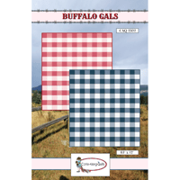 Image 1 of BUFFALO GALS Quilt Pattern 63" x 72" by Carrie-Along-Quilts