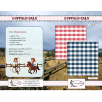 Image 4 of BUFFALO GALS Quilt Pattern 63" x 72" by Carrie-Along-Quilts