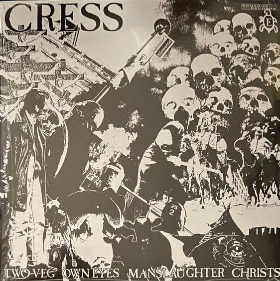 Image of Doom / Cress - split Lp