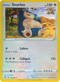 Snorlax - 141/192 (Cosmos Holo) - Miscellaneous Cards & Products - Lightly Played