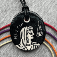 Image 1 of Porcelain Hestia Pendant