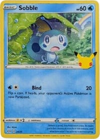 Sobble - 24/25 - McDonald's 25th Anniversary Promos - Near Mint