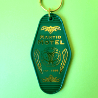 Image 1 of Mantid Motel Keychain