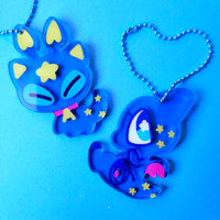 Image 1 of Starry Neopet Keychains!